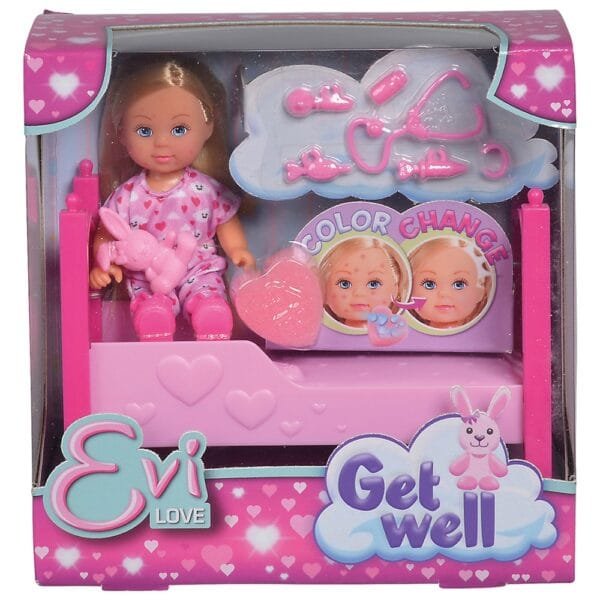 Papusa Simba Evi Love Get Well 12 Cm Cu Accesorii - Imagine 5