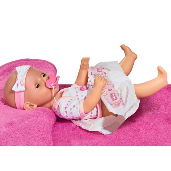 Papusa Simba New Born Baby, Baby Doll 43 Cm Cu Accesorii - Imagine 7