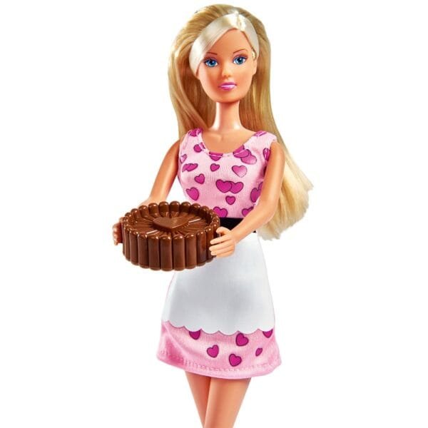 Papusa Simba Steffi Love Kitchen Studio 29 Cm Cu Bucatarie Si Accesorii - Imagine 2