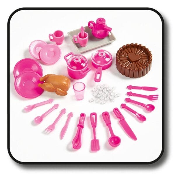 Papusa Simba Steffi Love Kitchen Studio 29 Cm Cu Bucatarie Si Accesorii - Imagine 4