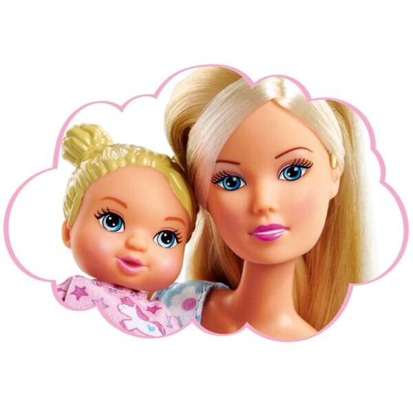Papusa Simba Steffi Love Sweet Dreams 29 Cm Cu Accesorii - Imagine 4