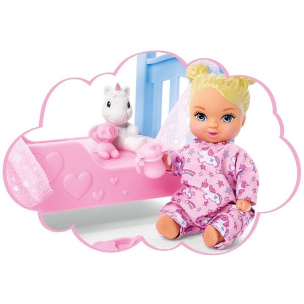 Papusa Simba Steffi Love Sweet Dreams 29 Cm Cu Accesorii - Imagine 6