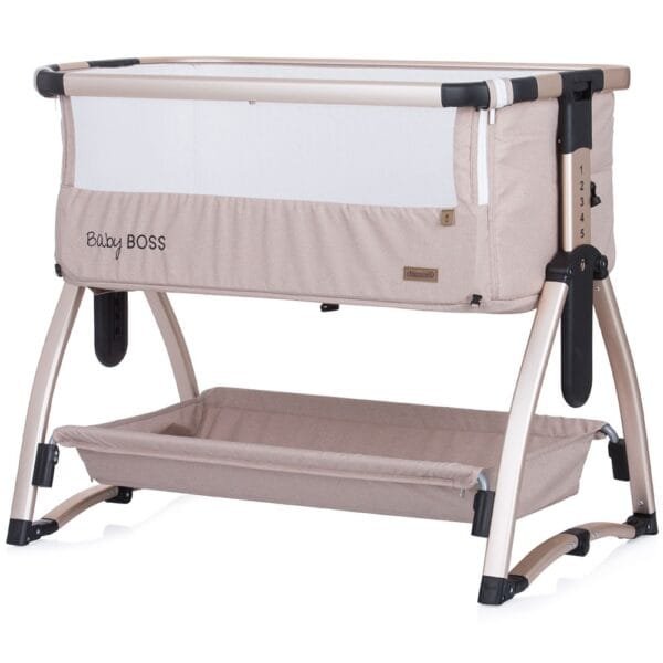 Patut Co-Sleeper Chipolino Baby Boss Humus - Imagine 3