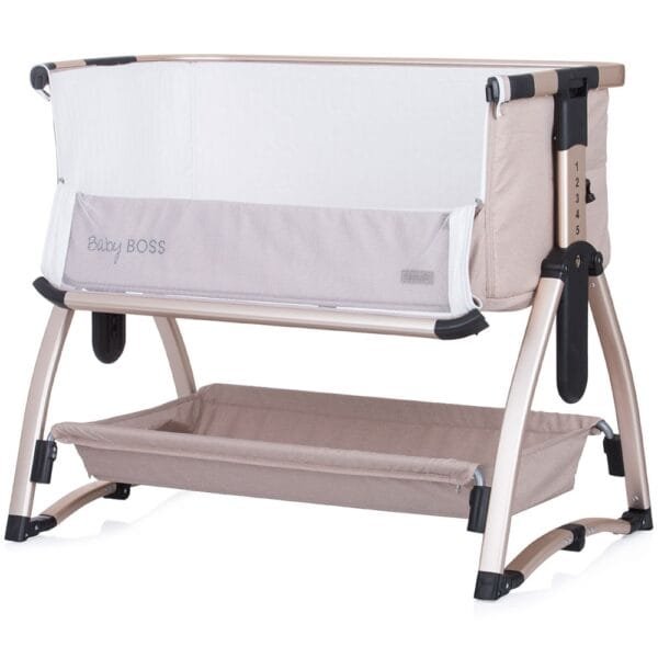 Patut Co-Sleeper Chipolino Baby Boss Humus - Imagine 4