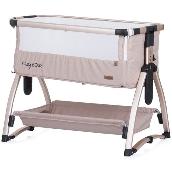 Patut Co-Sleeper Chipolino Baby Boss Humus - Imagine 5