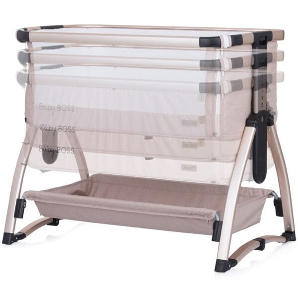 Patut Co-Sleeper Chipolino Baby Boss Humus - Imagine 6