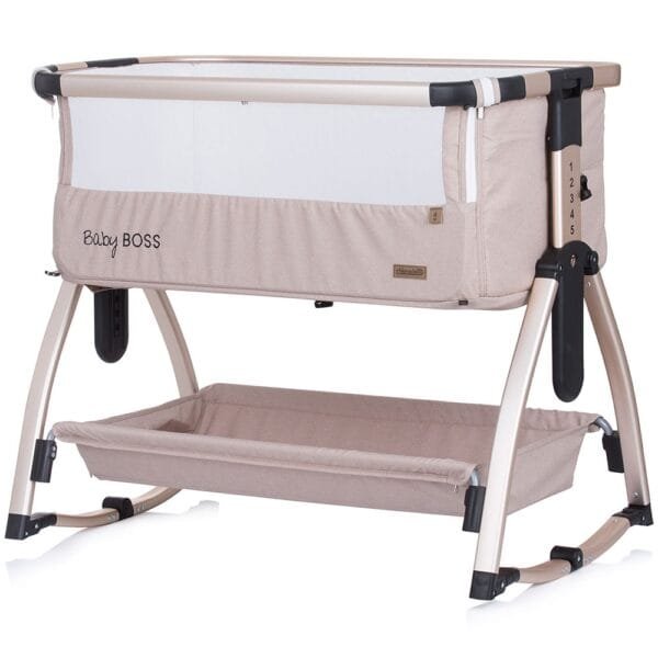 Patut Co-Sleeper Chipolino Baby Boss Humus - Imagine 7