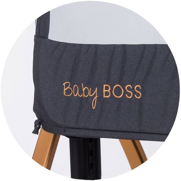 Patut Co-Sleeper Chipolino Baby Boss Raven - Imagine 11