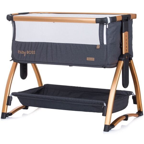 Patut Co-Sleeper Chipolino Baby Boss Raven - Imagine 3