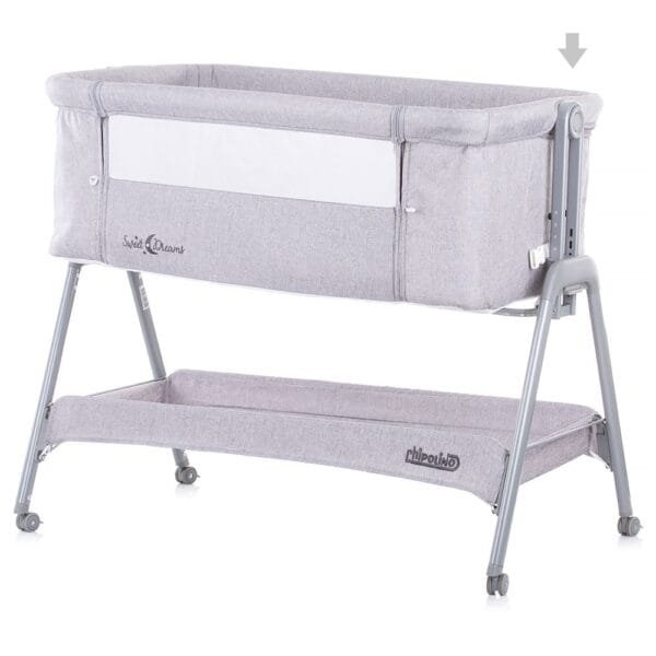 Patut Co-Sleeper Chipolino Sweet Dreams Grey - Imagine 3