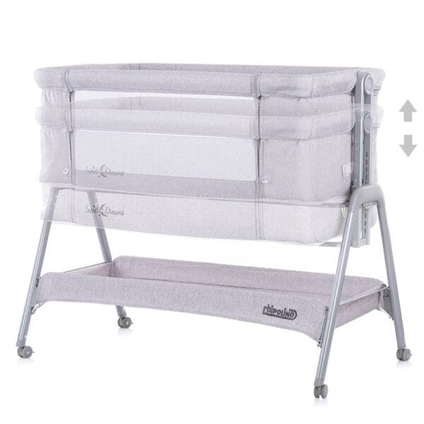 Patut Co-Sleeper Chipolino Sweet Dreams Grey - Imagine 4