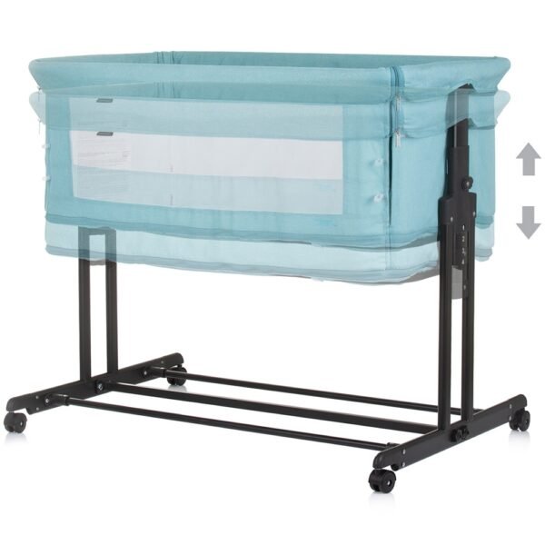 Patut Co-Sleeper Si Tarc Chipolino Zen Pastel Green - Imagine 4