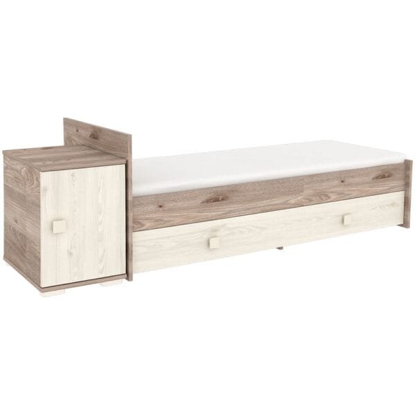 Patut Copii Transformabil Din Lemn Cu 5 Sertare Hubners Sofia Multi Kombi 120X70 Cm Crem Nisip - Imagine 4