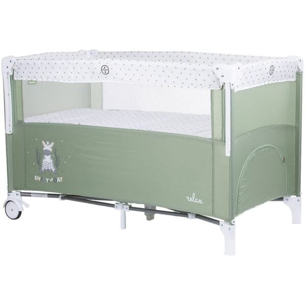 Patut Pliabil Chipolino Relax Aloe Cu Laterala Culisanta