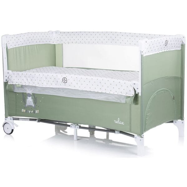 Patut Pliabil Chipolino Relax Aloe Cu Laterala Culisanta - Imagine 2