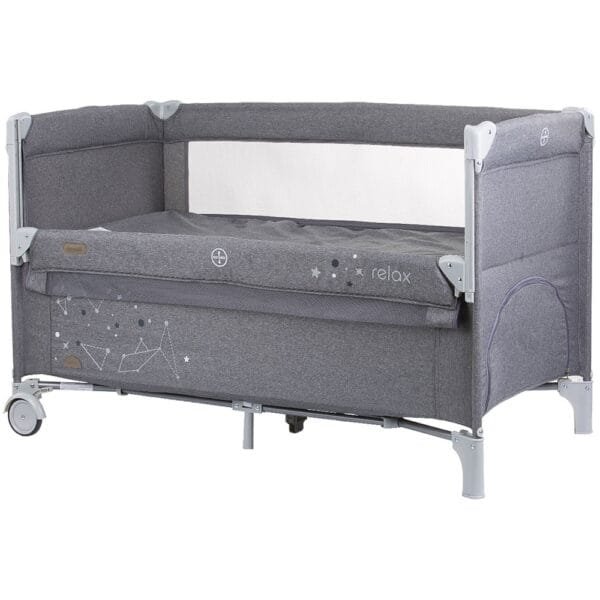 Patut Pliabil Chipolino Relax Glacier Linen Cu Laterala Culisanta
