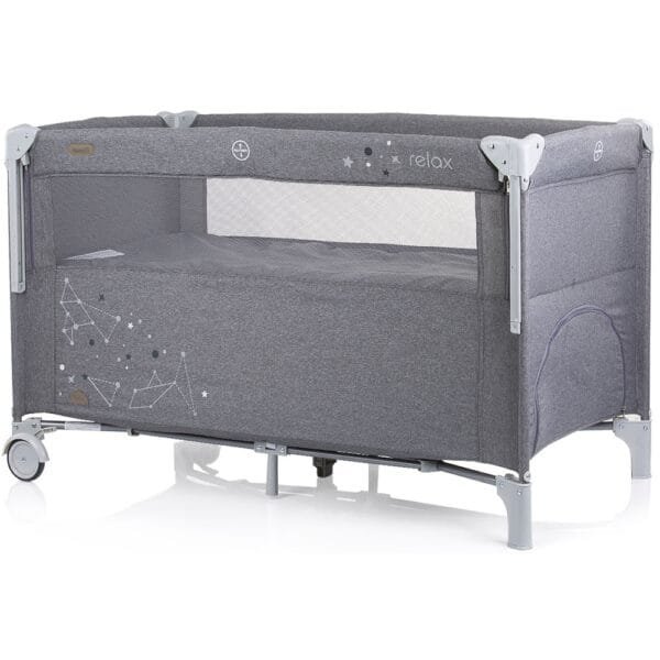 Patut Pliabil Chipolino Relax Glacier Linen Cu Laterala Culisanta - Imagine 2