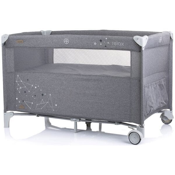 Patut Pliabil Chipolino Relax Glacier Linen Cu Laterala Culisanta - Imagine 3