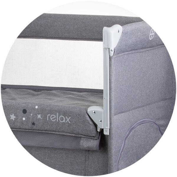 Patut Pliabil Chipolino Relax Glacier Linen Cu Laterala Culisanta - Imagine 4