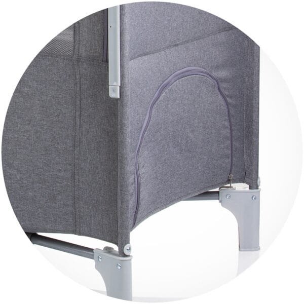 Patut Pliabil Chipolino Relax Glacier Linen Cu Laterala Culisanta - Imagine 5