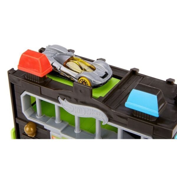 Pista De Masini Hot Wheels By Mattel City Downtown Police Station Cu Masinuta - Imagine 3