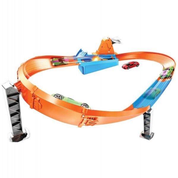 Pista De Masini Hot Wheels By Mattel Rapid Raceway Champion Cu Masinuta - Imagine 2