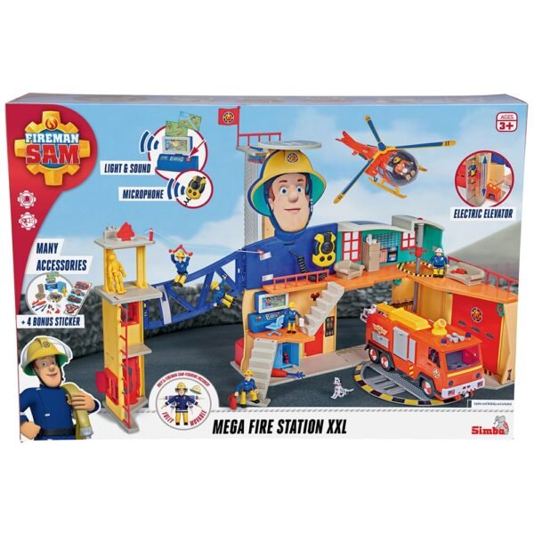 Pista De Masini Simba Fireman Sam Mega Fire Station Xxl - Imagine 9