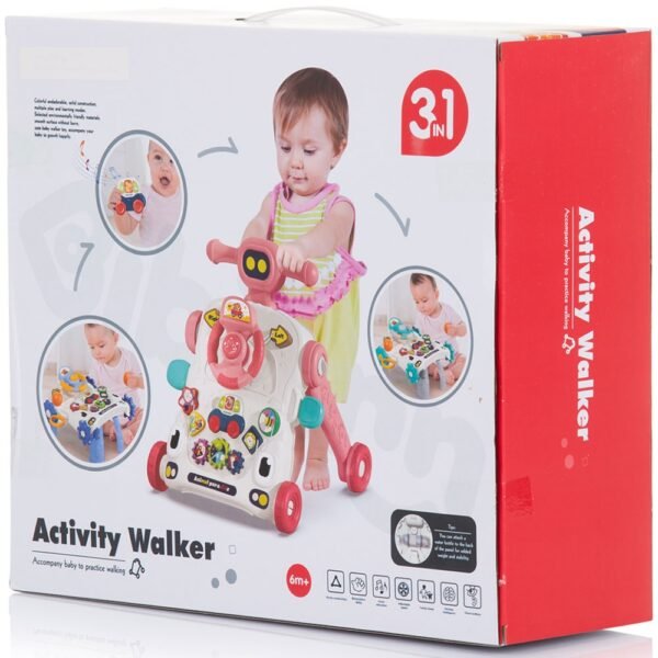 Premergator Chipolino Car 3 In 1 Pink - Imagine 6