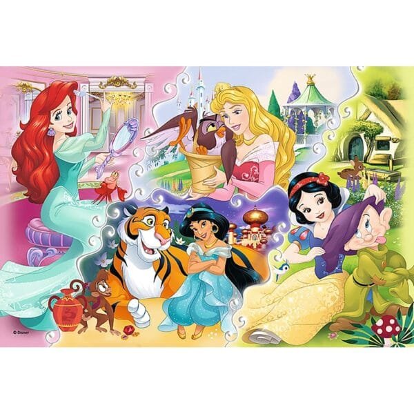 Puzzle Trefl Disney Princess, Printesele Si Prietenii Lor 160 Piese - Imagine 3