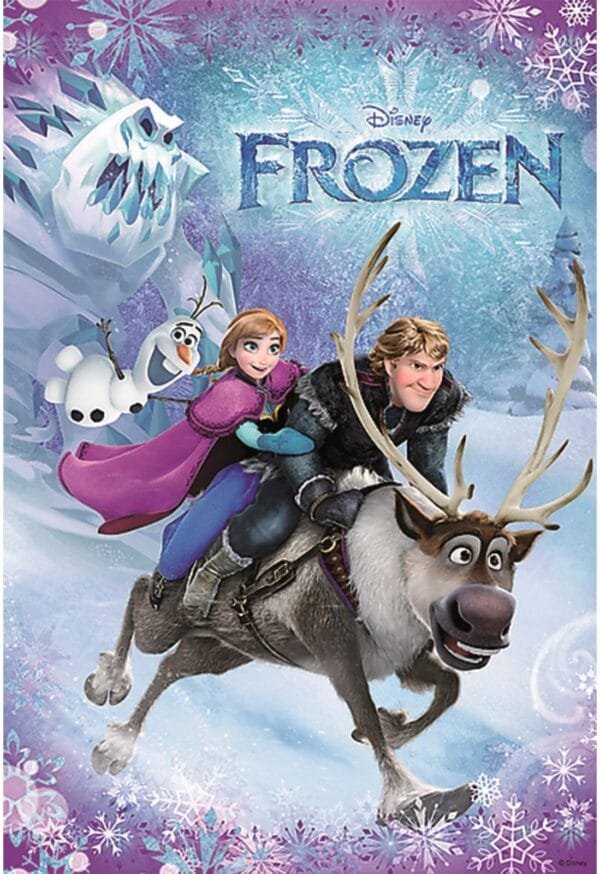 Puzzle Trefl Disney Frozen, Salvarea Annei 100 Piese - Imagine 3