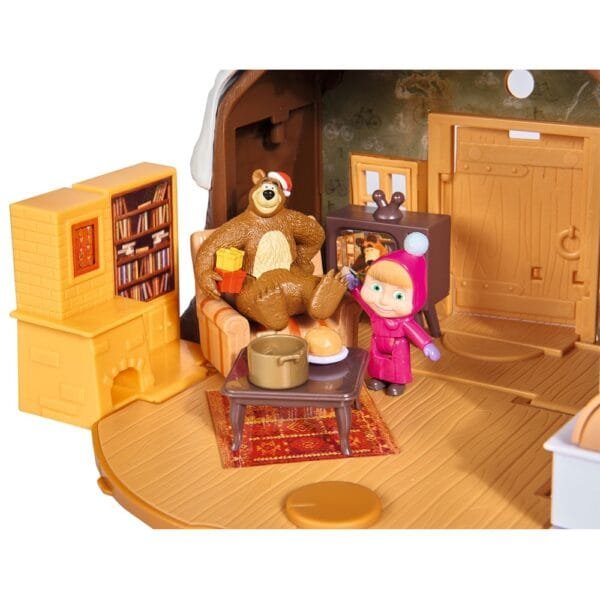 Jucarie Simba Masha And The Bear Winter Bear'S House - Imagine 4