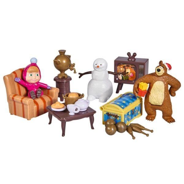 Jucarie Simba Masha And The Bear Winter Bear'S House - Imagine 6
