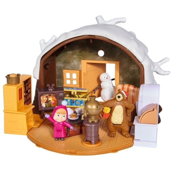 Jucarie Simba Masha And The Bear Winter Bear'S House