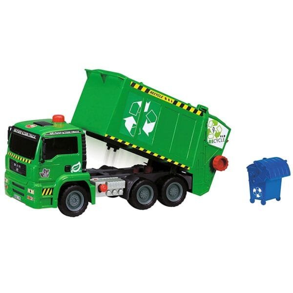 Masina De Gunoi Dickie Toys Air Pump Garbage Truck - Imagine 2
