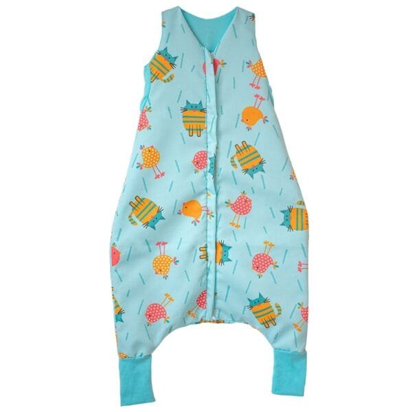 Sac De Dormit Cu Picioare Hubners Fairies 1-2 Ani Pisica Si Puisor Albastru