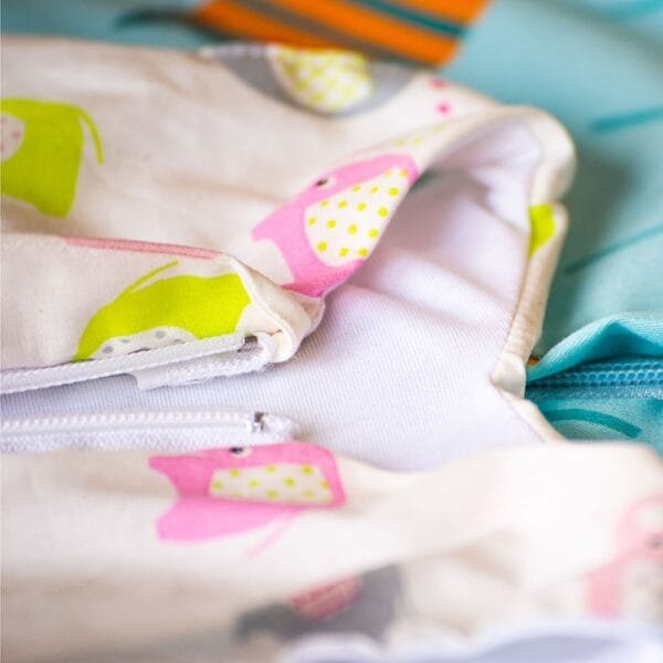 Sac De Dormit Cu Picioare Hubners Fairies 2-3 Ani Pisica Si Puisor Albastru - Imagine 3