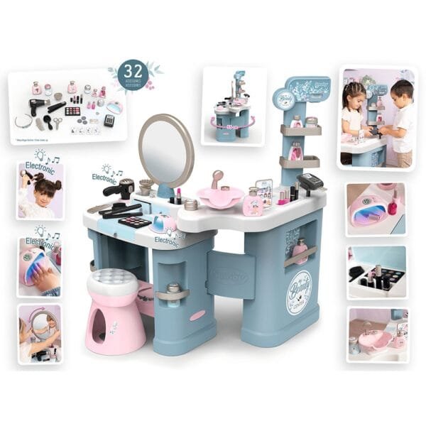 Salon De Infrumusetare Smoby My Beauty Center Cu Accesorii - Imagine 4