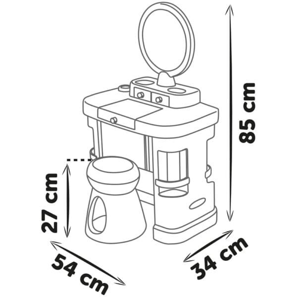 Salon De Infrumusetare Smoby My Beauty Dressing Table Cu Accesorii - Imagine 2