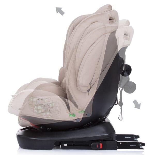 Scaun Auto Chipolino 4Kid 0-36 Kg Humus I-Size 40-150 Cm Cu Sistem Isofix - Imagine 5