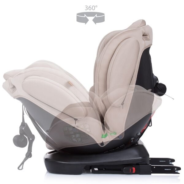 Scaun Auto Chipolino 4Kid 0-36 Kg Humus I-Size 40-150 Cm Cu Sistem Isofix - Imagine 6