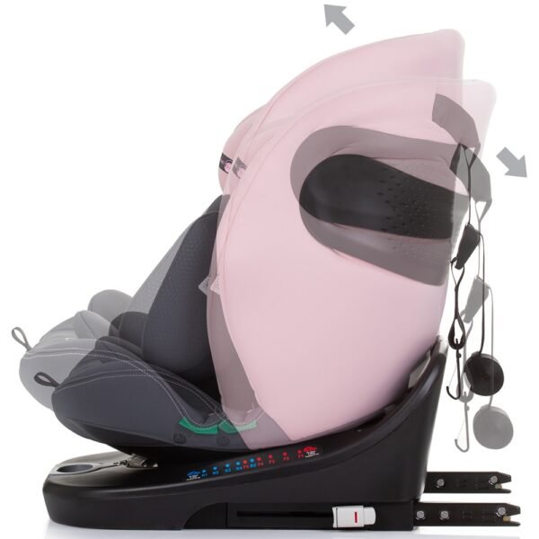 Scaun Auto Chipolino Motion I-Size 40-150 Cm Flamingo Cu Sistem Isofix - Imagine 5