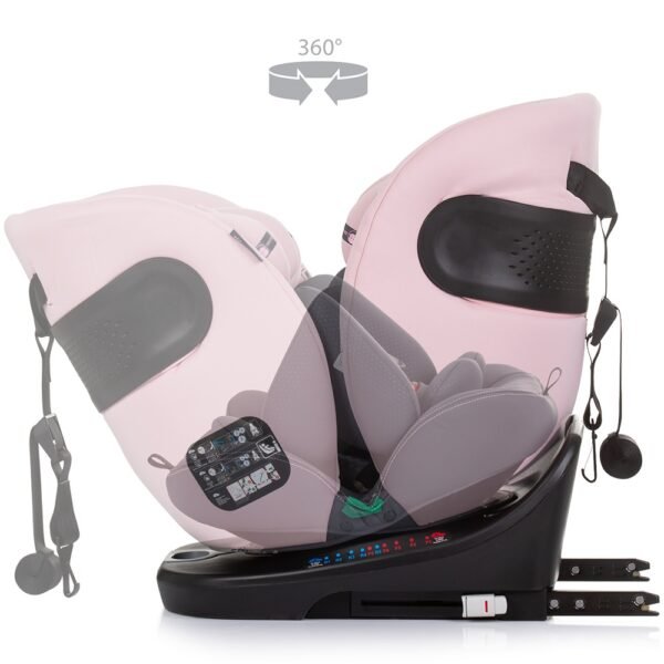 Scaun Auto Chipolino Motion I-Size 40-150 Cm Flamingo Cu Sistem Isofix - Imagine 7