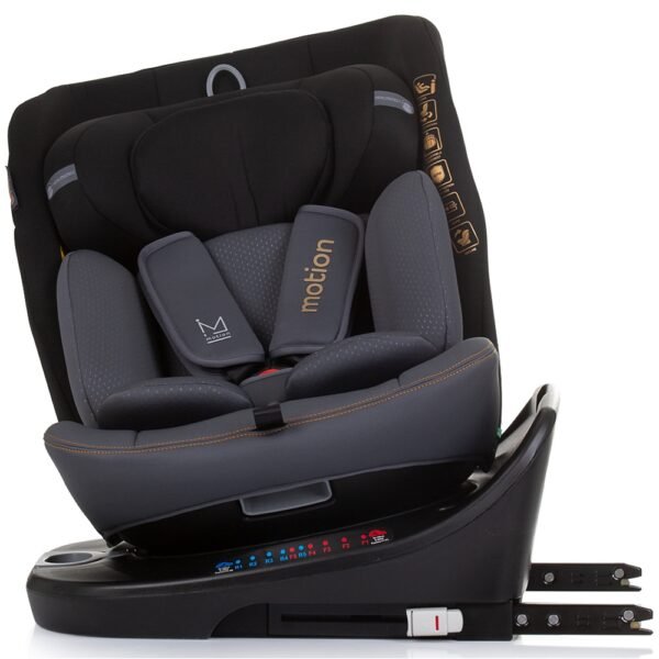 Scaun Auto Chipolino Motion I-Size 40-150 Cm Obsidian Cu Sistem Isofix - Imagine 6