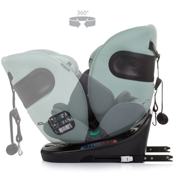 Scaun Auto Chipolino Motion I-Size 40-150 Cm Pastel Green Cu Sistem Isofix - Imagine 7