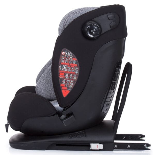Scaun Auto Chipolino My Size 0-36 Kg I-Size 40-150 Cm Platinum Cu Sistem Isofix - Imagine 4