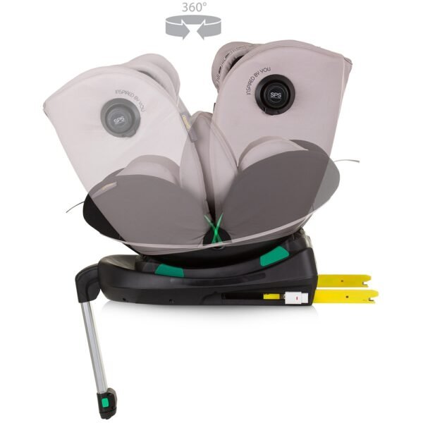 Scaun Auto Chipolino Olympus I-Size 40-150 Cm Macadamia Cu Sistem Isofix - Imagine 7