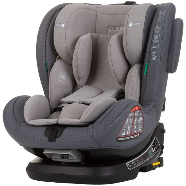 Scaun Auto Chipolino Peak I-Size 40-150 Cm Granite Cu Sistem Isofix