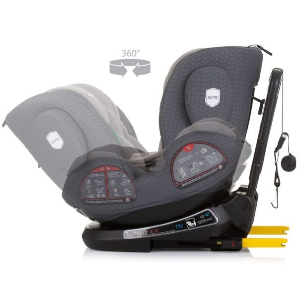Scaun Auto Chipolino Peak I-Size 40-150 Cm Granite Cu Sistem Isofix - Imagine 6