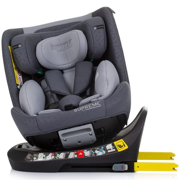 Scaun Auto Chipolino Supreme I-Size 40-150 Cm Cu Sistem Isofix Granite - Imagine 6