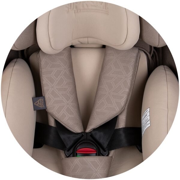 Scaun Auto Chipolino Supreme I-Size 40-150 Cm Cu Sistem Isofix Macadamia - Imagine 10